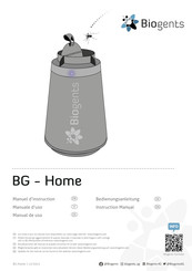 Biogents BG-Home Bedienungsanleitung