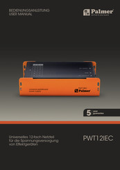 Palmer PWT12IEC Bedienungsanleitung