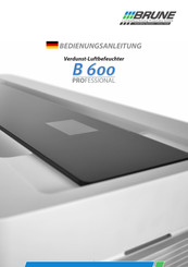 Brune B 600 Professional Bedienungsanleitung