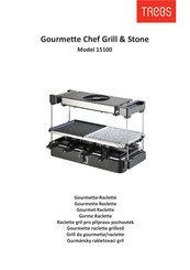 Trebs Gourmette Chef Grill & Stone Bedienungsanleitung