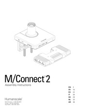 humanscale M/Connect 2 Montageanleitung