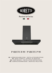BORETTI PARETE B 90 Gebrauchsanweisung