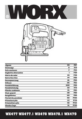 Worx WX478 Originalbetriebsanleitung