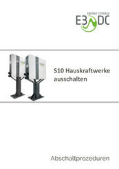 E3/DC S10 BLACKLINE Bedienungsanleitung