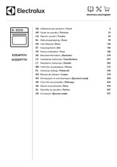 Electrolux KODDP77H Benutzerinformation