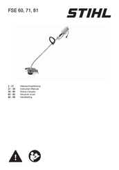 Stihl FSE 71 Gebrauchsanleitung