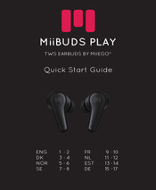 Miiego MiiBUDS PLAY Kurzanleitung