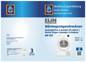 Elin Premium WP 817 Bedienungsanleitung