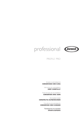 Jacuzzi Professional Profile Pro Vorinstallations-Blatt