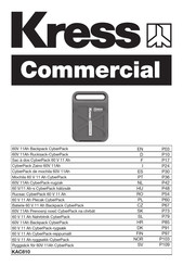 Kress Commercial KAC810 Bedienungsanleitung