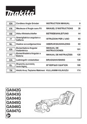 Makita GA044G Betriebsanleitung