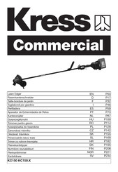 Kress Commercial KC150 Bedienungsanleitung