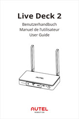 Autel Live Deck 2 Benutzerhandbuch