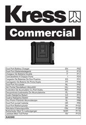Kress Commercial KAC840 Bedienungsanleitung