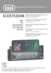 Trevi SCD5753DAB Gebrauchs- Und Anschlußhandbuch