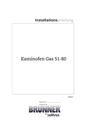 Brunner Gas 51-80 Installationsanleitung