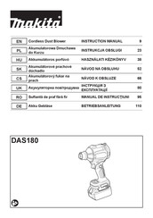 Makita DAS180Z Betriebsanleitung