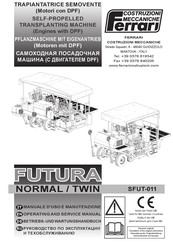 Ferrari FUTURA NORMAL Betriebs- Und Wartungshandbuch