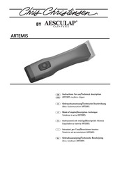 Aesculap ARTEMIS Gebrauchsanweisung/Technische Beschreibung