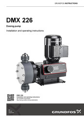 Grundfos DMX 226 Montage- Und Betriebsanleitung