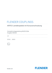 flender ARPEX ARP 345-6 Kompaktmontageanleitung