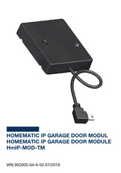 TORMATIC HOMEMATIC HmIP-MOD-TM Bedienungsanleitung