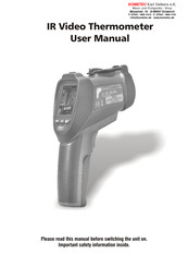 Dostmann ScanTemp RH 860 Bedienungsanleitung