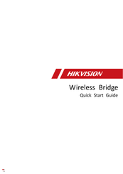 HIKVISION DS-3WF Serie Schnellstartanleitung