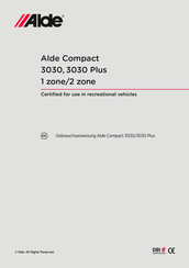 Alde Compact 3030 Plus Gebrauchsanweisung