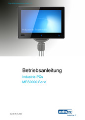 adstec MES9000 Serie Betriebsanleitung