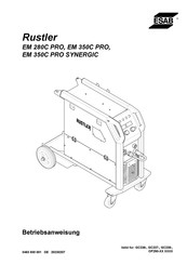 ESAB Rustler EM 280C PRO Betriebsanweisung