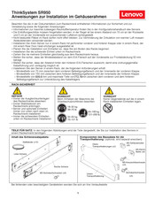 Lenovo ThinkSystem SR950 Anweisungen Zur Installation