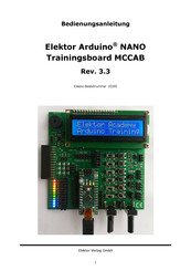Elektor Arduino NANO MCCAB Bedienungsanleitung