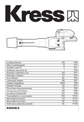 Kress KG560E.9 Bedienungsanleitung