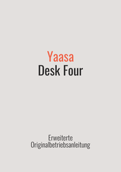 Yaasa Desk Four Erweiterte Originalbetriebsanleitung