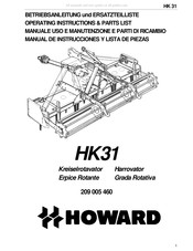 Howard HK31-300 D Betriebsanleitung