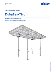 Doka Dokaflex-Tisch Anwenderinformation