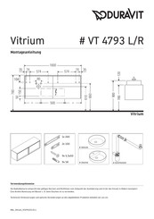 Duravit Vitrium VT 4793 L/R Montageanleitung