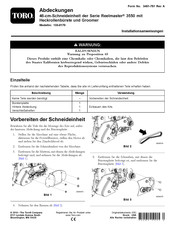 Toro Reelmaster 3550 Installationsanweisungen