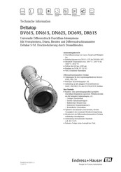 Endress+Hauser Deltatop DO69S Technische Information