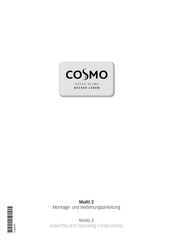 Cosmo Multi 2 Montage- Und Bedienungsanleitung