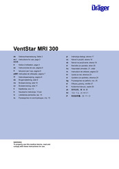 Dräger VentStar MRI 300 Gebrauchsanweisung