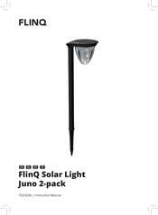 FLINQ Solar Light Juno 2-pack Bedienungsanleitung