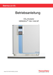 Thermo Scientific HERACELL 240i GP Betriebsanleitung