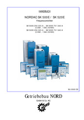 NORD NORDAC SK 500E-751-340-A Handbuch