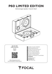 Focal P60 LIMITED EDITION Schnellstartanleitung