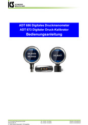 ICS Schneider Messtechnik ADT 673 Bedienungsanleitung