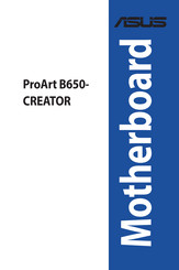 Asus ProArt B650-CREATOR Bedienungsanleitung