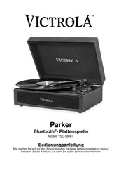 Victrola Parker VSC-580BT Bedienungsanleitung