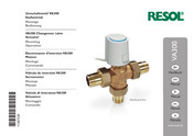 Resol VA300 Montage, Bedienung